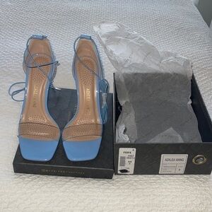 AZALEA WANG BLUE DIAMOND SANDALS